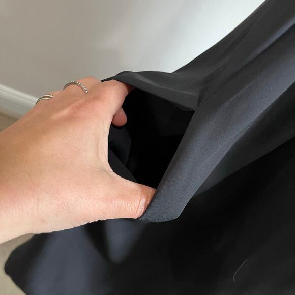 INC International Concepts Black Halter Neck Midi Dress Size XL NWT - Picture 7 of 12